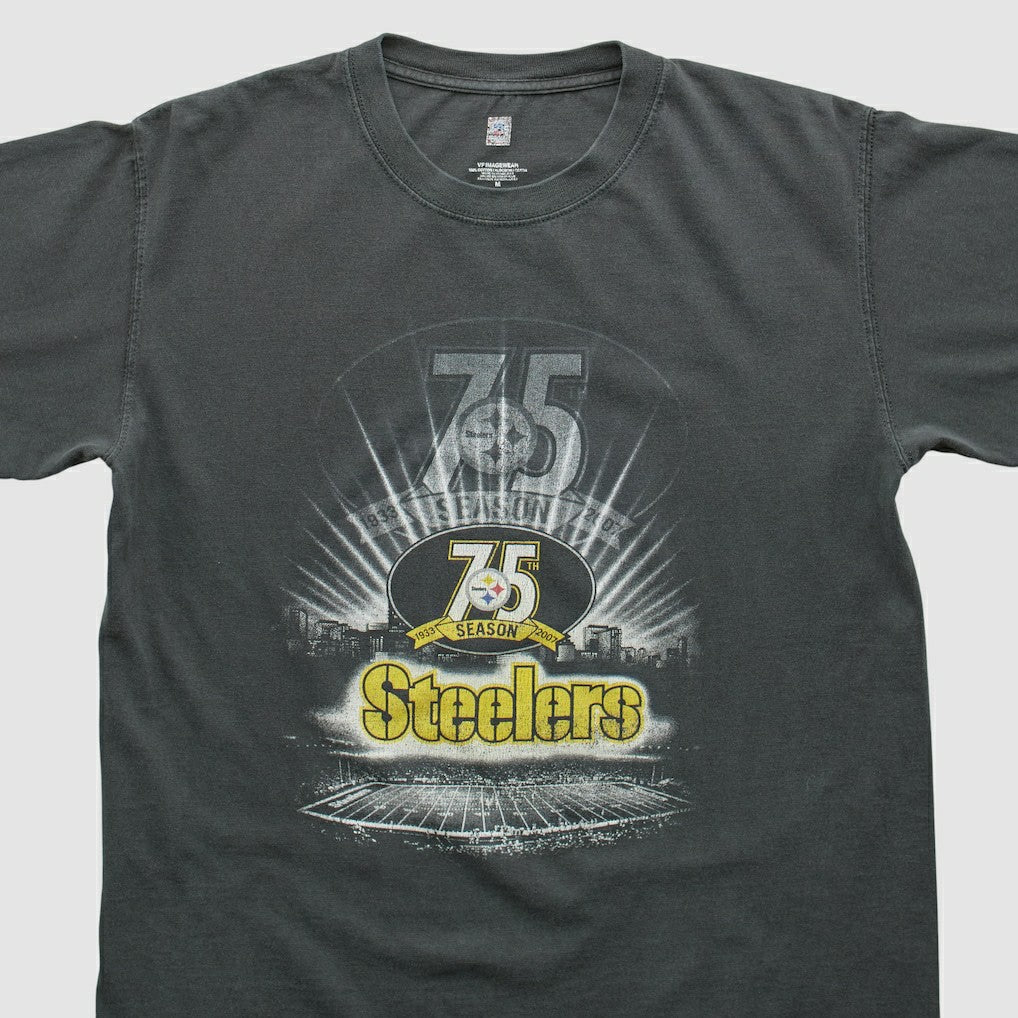 Pittsburgh Steelers 2007 T-shirt - Black Vintage - Fanatics
