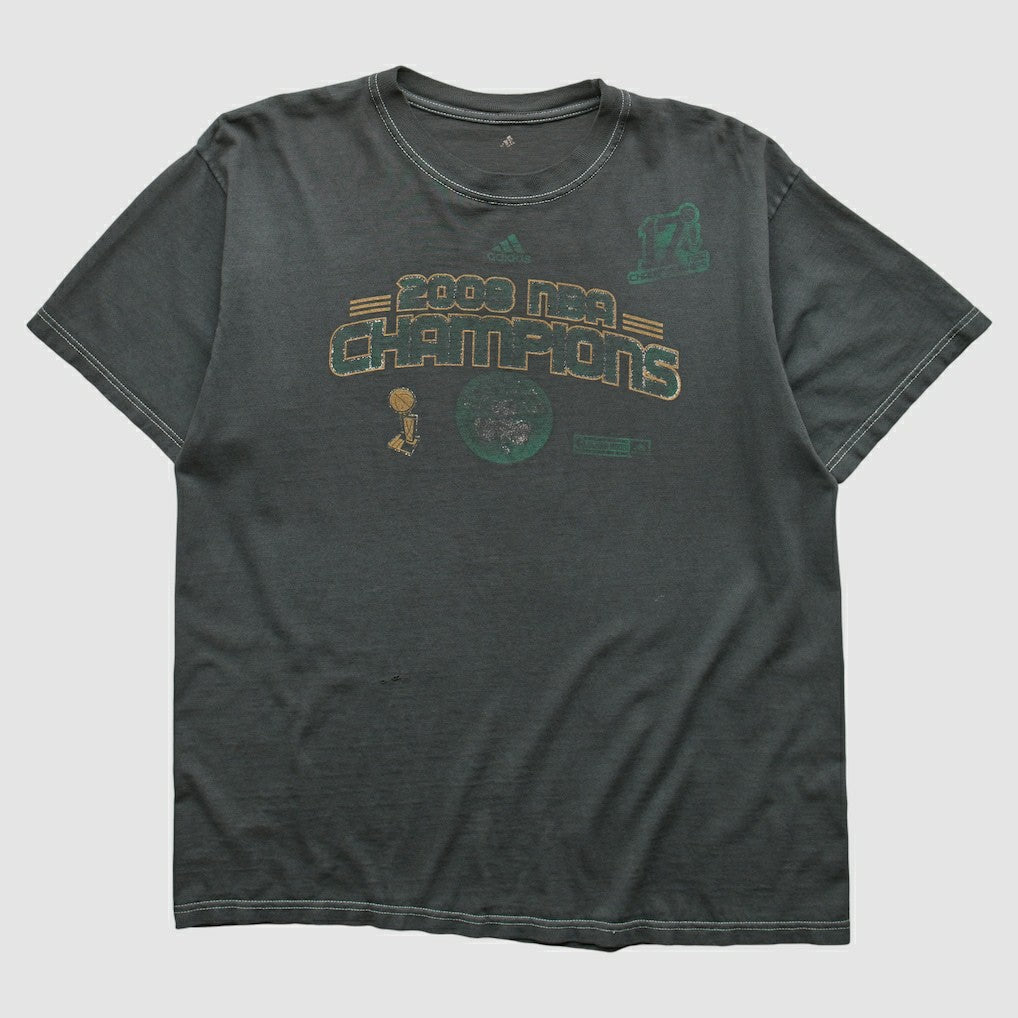 Adidas Boston Celtics 2008 T-shirt Charcoal Vintage
