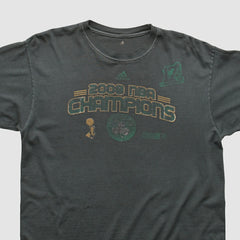 Adidas Boston Celtics 2008 T-shirt Charcoal Vintage