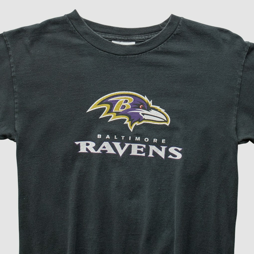 Baltimore Ravens Reebok 2000s Long Sleeve T-shirt - Black Vintage - Fanatics