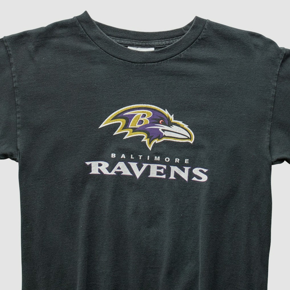 Baltimore Ravens Reebok 2000s Long Sleeve T-shirt - Black Vintage - Fanatics
