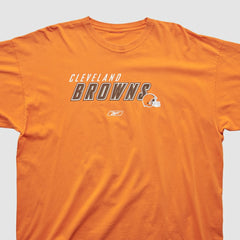Cleveland Browns Reebok 2000s T-shirt - Orange Vintage - Fanatics