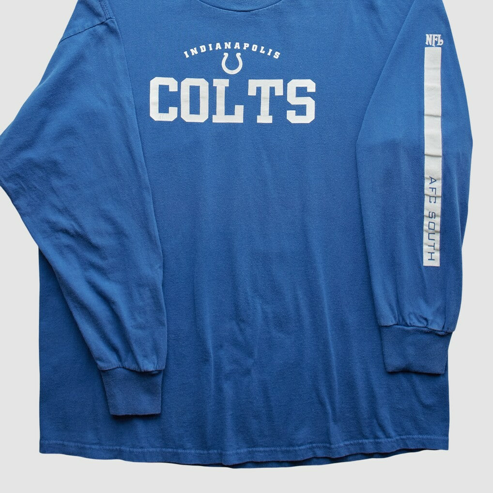 Indianapolis Colts 2000s Long Sleeve T-shirt - Blue Vintage - Fanatics