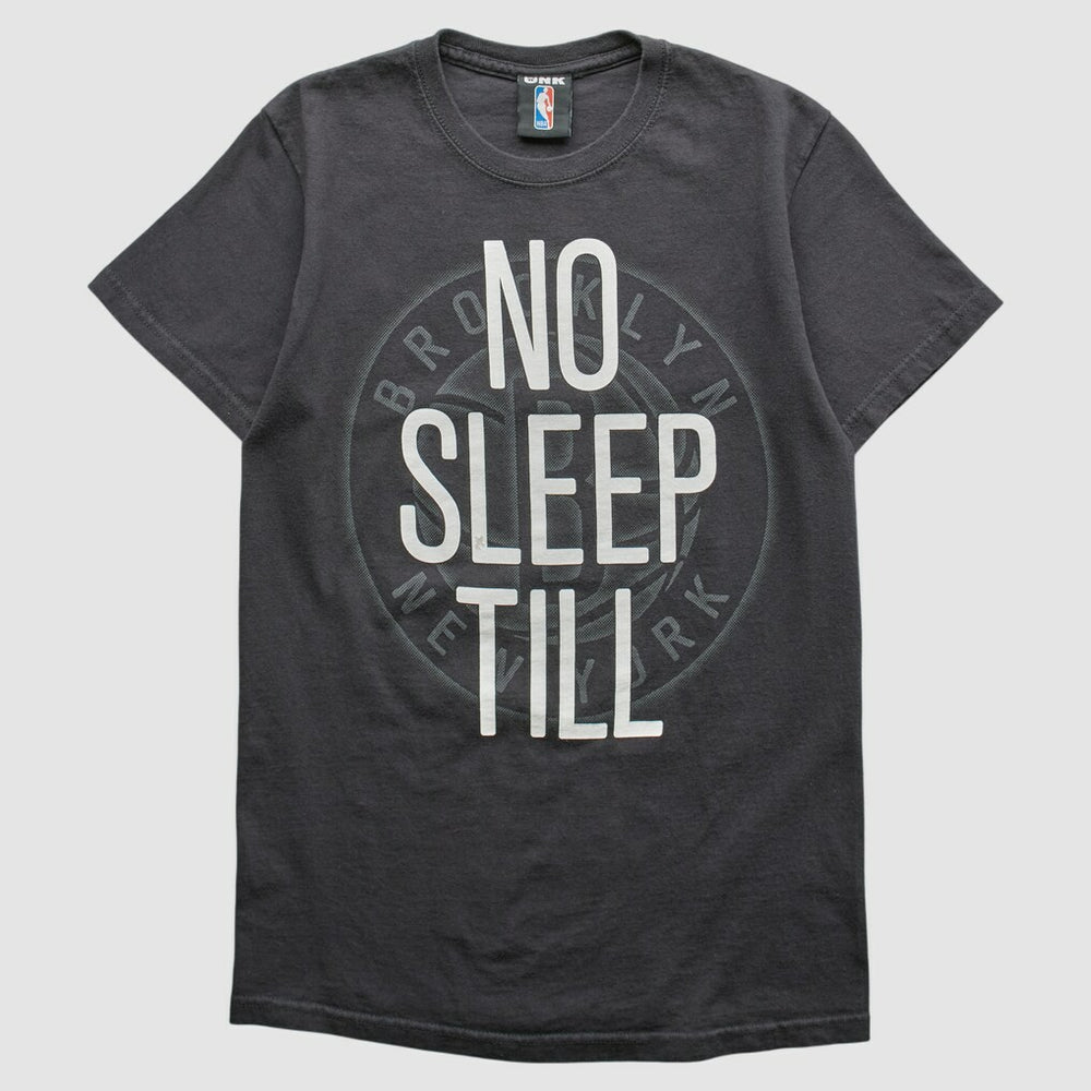 Vintage Brooklyn Nets UNK 2012 T-shirt Charcoal