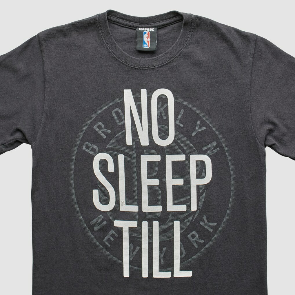 Vintage Brooklyn Nets UNK 2012 T-shirt Charcoal