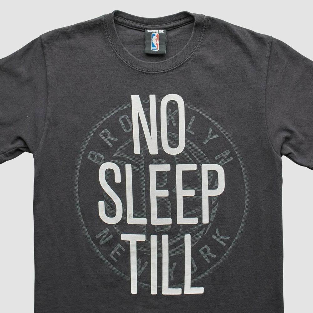 Vintage Brooklyn Nets UNK 2012 T-shirt Charcoal