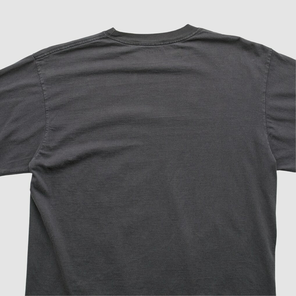 Pittsburgh Steelers Reebok 2000s Long Sleeve T-shirt - Charcoal Vintage - Fanatics
