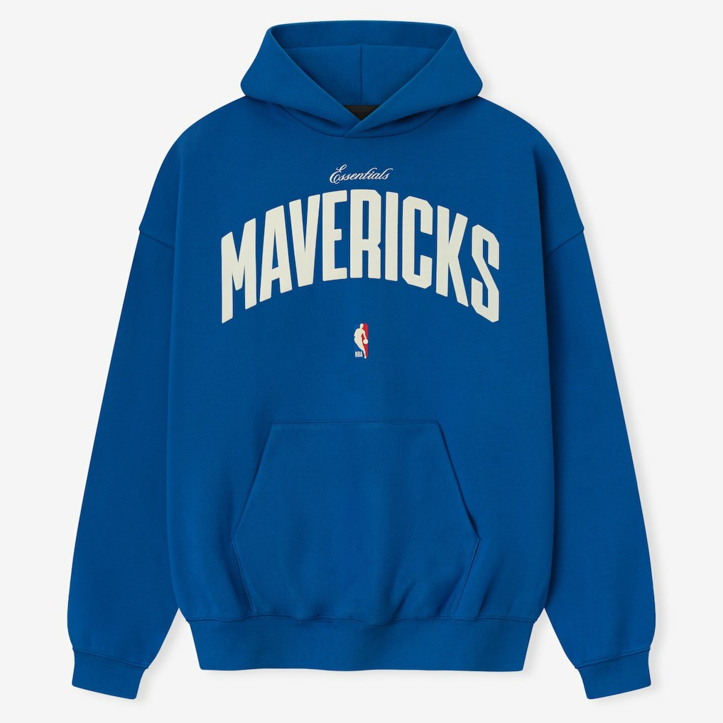 Dallas Mavericks Fear of God Unisex 90's Hoodie Blue