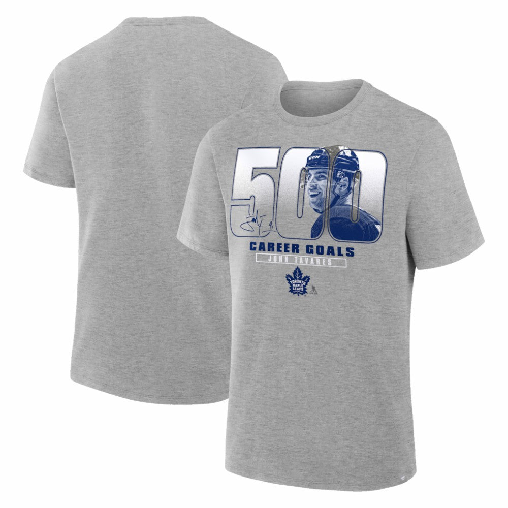 John Tavares Toronto Maple Leafs Legacy Milestone T-Shirt - Gray | NHL sale