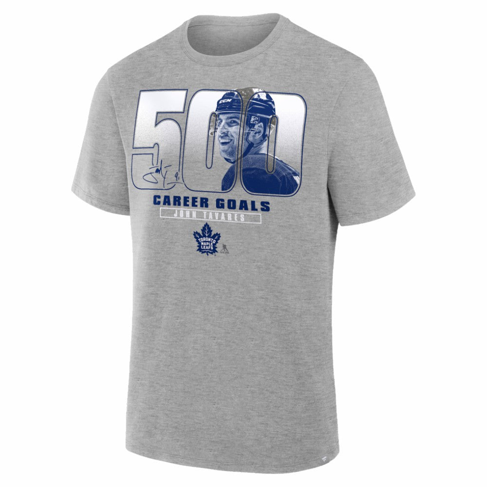 John Tavares Toronto Maple Leafs Legacy Milestone T-Shirt - Gray | NHL sale