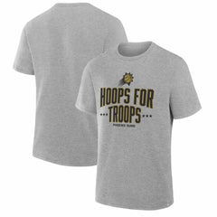 Phoenix Suns Hoops For Troops T-Shirt Gray