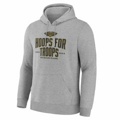 New Orleans Pelicans Hoops For Troops Hoodie Gray