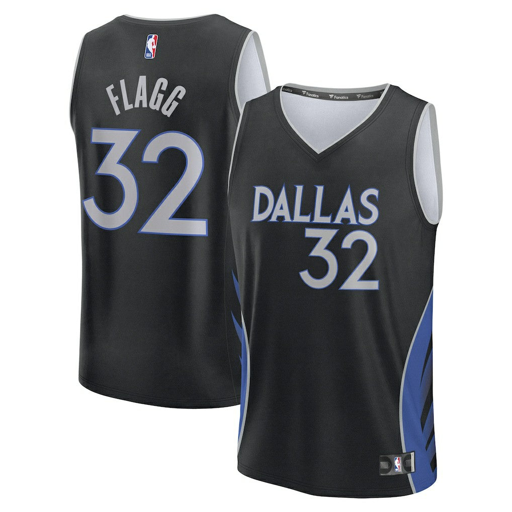 Fanatics Cooper Flagg Dallas Mavericks 2025/26 City Edition Fast Break Jersey Black