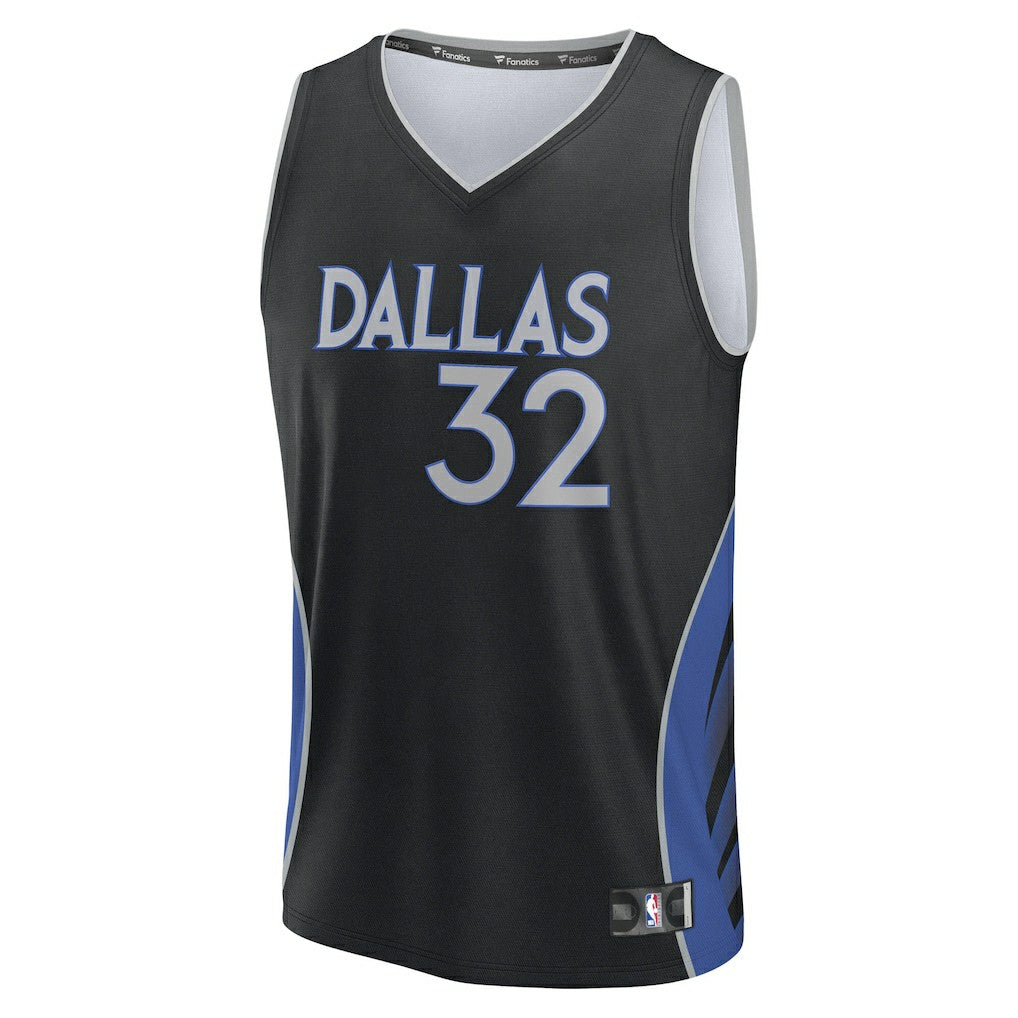 Fanatics Cooper Flagg Dallas Mavericks 2025/26 City Edition Fast Break Jersey Black