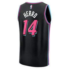 Fanatics Tyler Herro Miami Heat 2025/26 City Edition Fast Break Jersey Black
