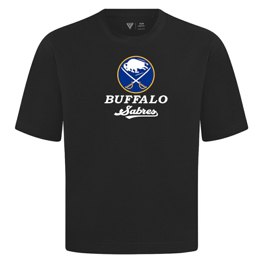 Buffalo Sabres Levelwear Team Surge Luxe Signature Knit T-Shirt - Black | NHL discount