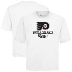 Philadelphia Flyers Levelwear Team Surge Luxe Signature Knit T-Shirt - White | NHL sale