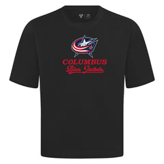 Columbus Blue Jackets Levelwear Team Surge Luxe Signature Knit T-Shirt - Black | NHL discount