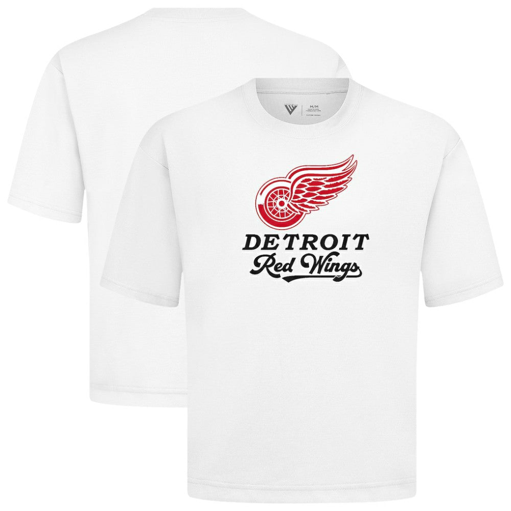 Detroit Red Wings Levelwear Team Surge Luxe Signature Knit T-Shirt - White | NHL discount