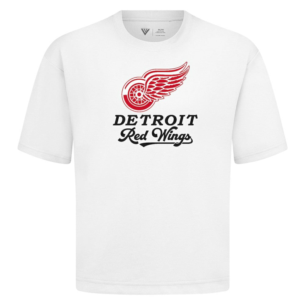 Detroit Red Wings Levelwear Team Surge Luxe Signature Knit T-Shirt - White | NHL discount