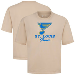 St. Louis Blues Levelwear Team Surge Luxe Signature Knit T-Shirt - Khaki | NHL discount