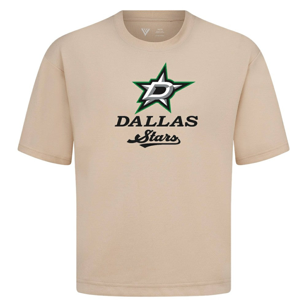 Dallas Stars Levelwear Team Surge Luxe Signature Knit T-Shirt - Khaki | NHL on sale