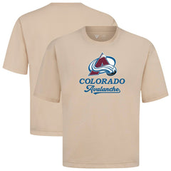 Colorado Avalanche Levelwear Team Surge Luxe Signature Knit T-Shirt - Khaki | NHL on sale