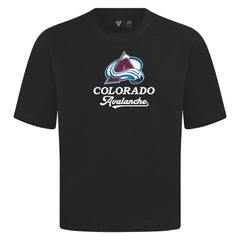 Colorado Avalanche Levelwear Team Surge Luxe Signature Knit T-Shirt - Black | NHL discount