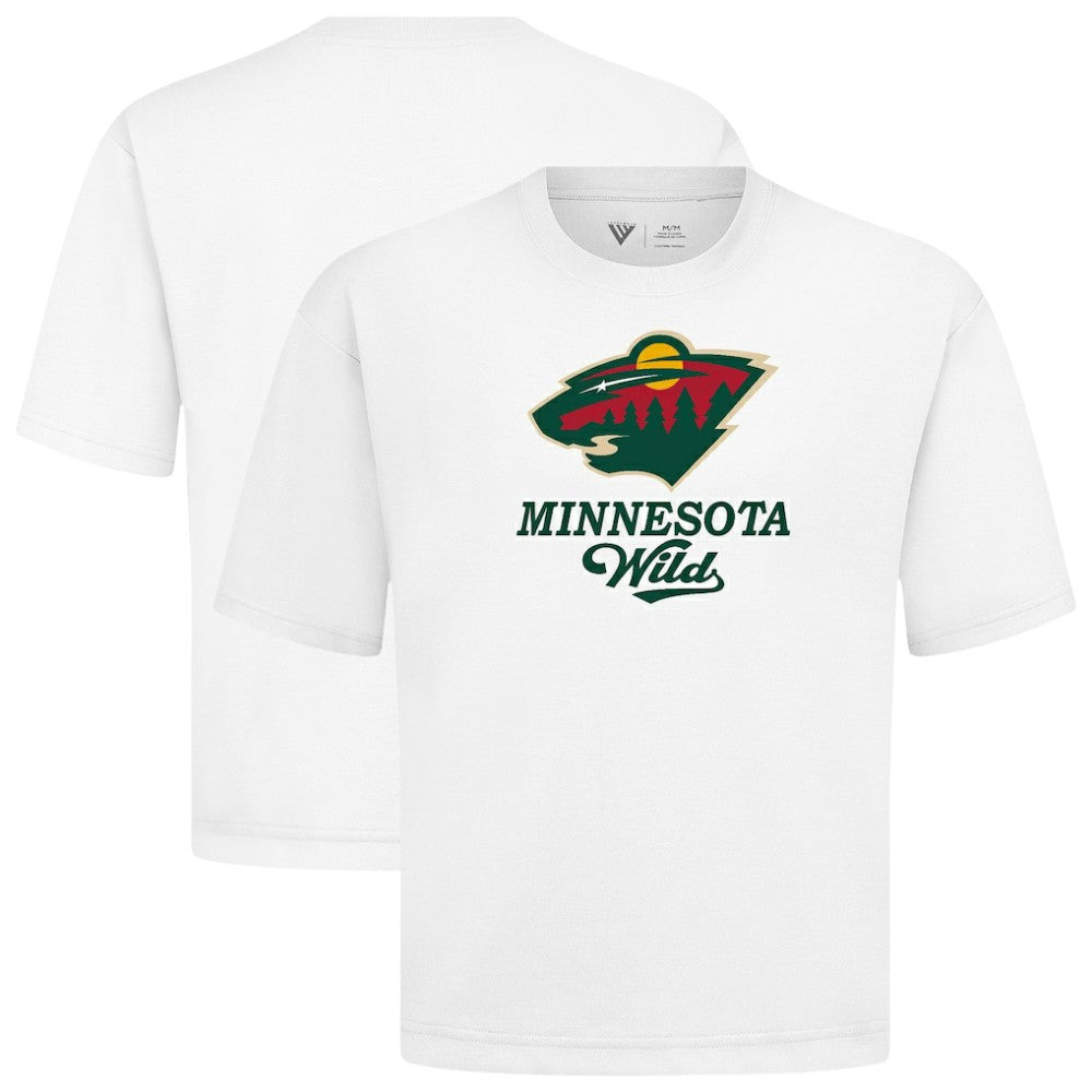 Minnesota Wild Levelwear Team Surge Luxe Signature Knit T-Shirt - White | NHL near me