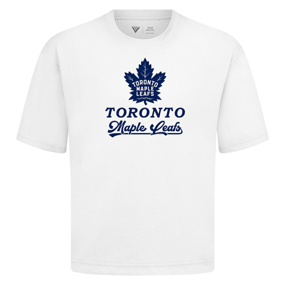 Toronto Maple Leafs Levelwear Team Surge Luxe Signature Knit T-Shirt - White | NHL discount