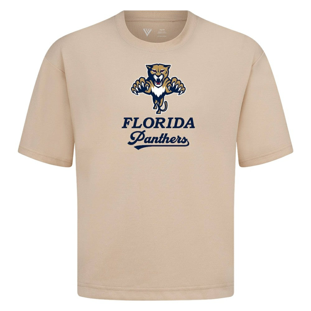 Florida Panthers Levelwear Team Surge Luxe Signature Knit T-Shirt - Khaki | NHL discount