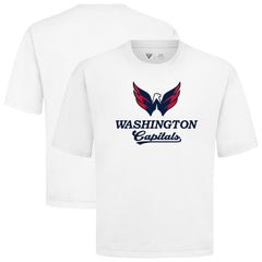Washington Capitals Levelwear Team Surge Luxe Signature Knit T-Shirt - White | NHL online