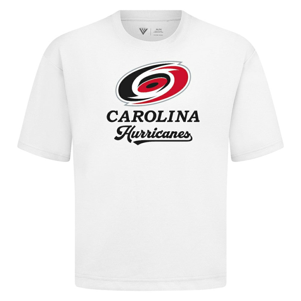 Carolina Hurricanes Levelwear Team Surge Luxe Signature Knit T-Shirt - White | NHL sale