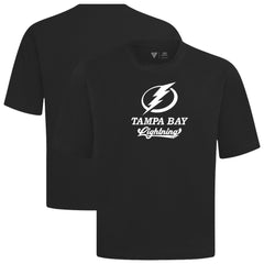 Tampa Bay Lightning Levelwear Team Surge Luxe Signature Knit T-Shirt - Black | NHL online