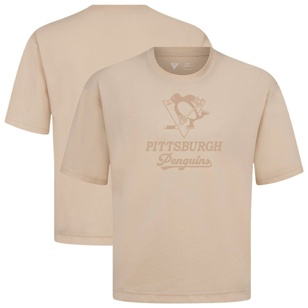 Pittsburgh Penguins Levelwear Shadow Surge Luxe Signature Knit T-Shirt - Khaki | NHL discount