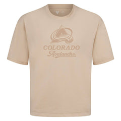 Colorado Avalanche Levelwear Shadow Surge Luxe Signature Knit T-Shirt - Khaki | NHL on sale