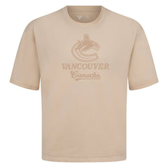 Vancouver Canucks Levelwear Shadow Surge Luxe Signature Knit T-Shirt - Khaki | NHL online