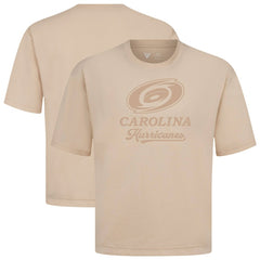 Carolina Hurricanes Levelwear Shadow Surge Luxe Signature Knit T-Shirt - Khaki | NHL Lifestyle