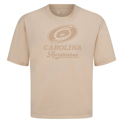 Carolina Hurricanes Levelwear Shadow Surge Luxe Signature Knit T-Shirt - Khaki | NHL Lifestyle