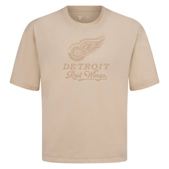 Detroit Red Wings Levelwear Shadow Surge Luxe Signature Knit T-Shirt - Khaki | NHL discount