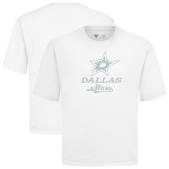 Dallas Stars Levelwear Shadow Surge Luxe Signature Knit T-Shirt - White | NHL on sale