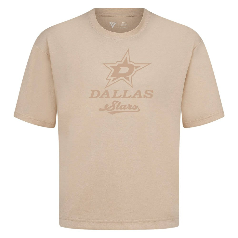 Dallas Stars Levelwear Shadow Surge Luxe Signature Knit T-Shirt - Khaki | NHL near me