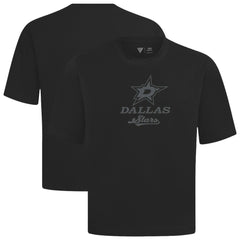 Dallas Stars Levelwear Shadow Surge Luxe Signature Knit T-Shirt - Black | NHL online