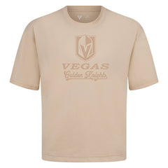 Vegas Golden Knights Levelwear Shadow Surge Luxe Signature Knit T-Shirt - Khaki | NHL on sale