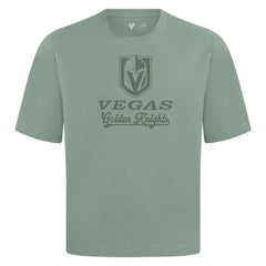 Vegas Golden Knights Levelwear Shadow Surge Luxe Signature Knit T-Shirt - Green | NHL on sale