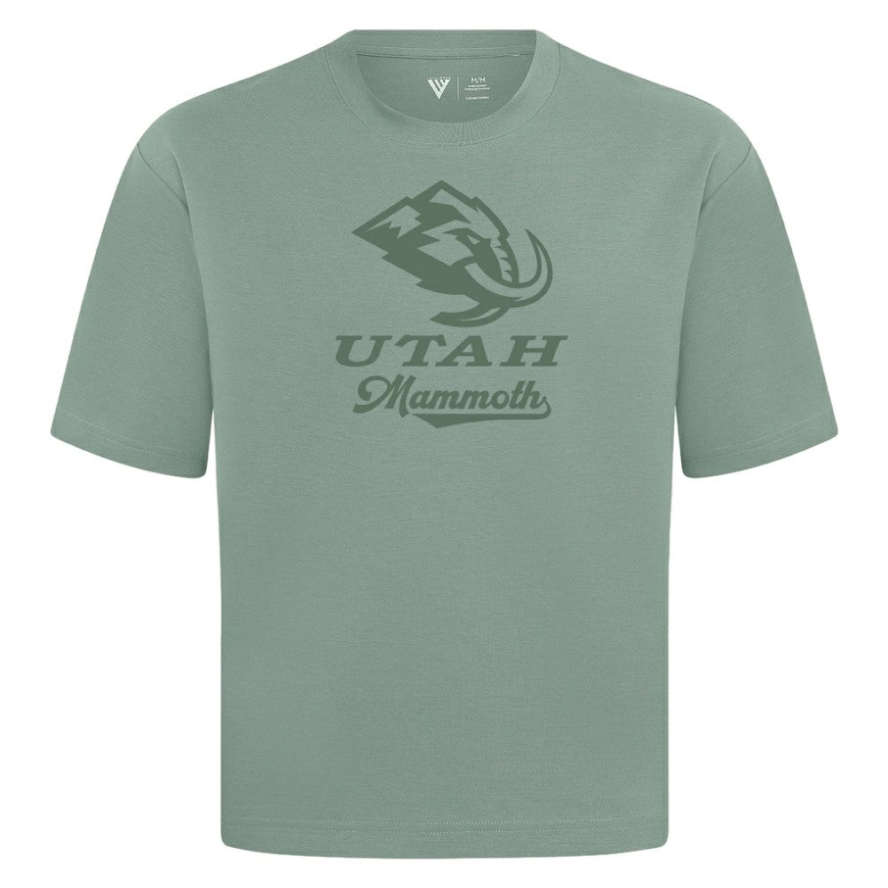 Utah Mammoth Levelwear Shadow Surge Luxe Signature Knit T-Shirt - Green | NHL on sale