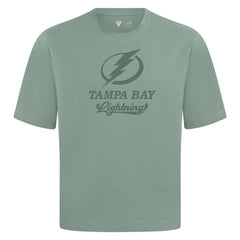 Tampa Bay Lightning Levelwear Shadow Surge Luxe Signature Knit T-Shirt - Green | NHL sale