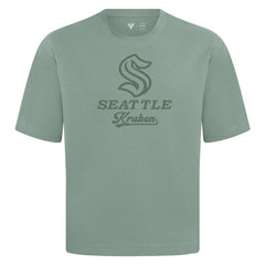 Seattle Kraken Levelwear Shadow Surge Luxe Signature Knit T-Shirt - Green | NHL near me