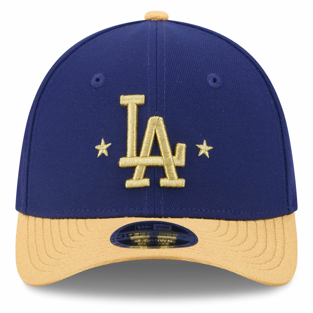 Los Angeles Dodgers New Era 2026 Gold Collection M-Crown 39THIRTY Flex Hat for sale