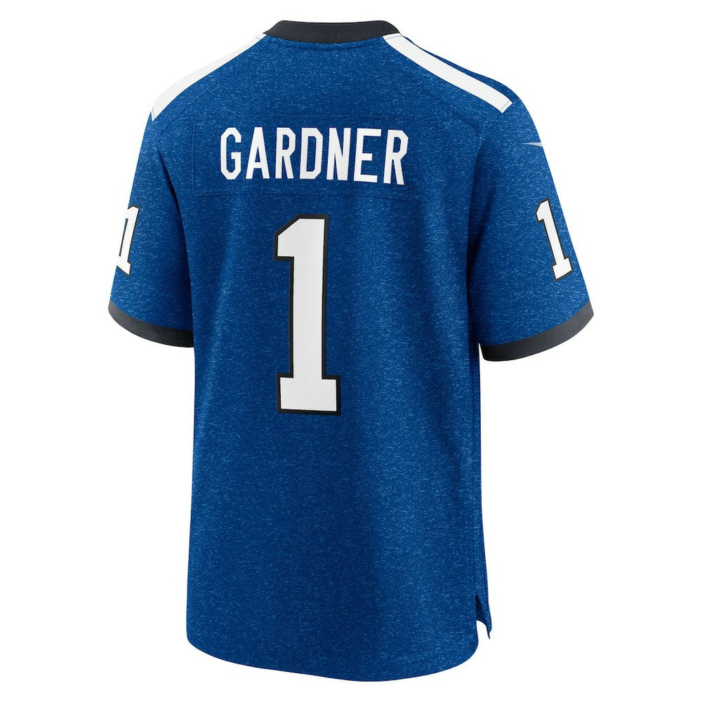 Ahmad Sauce Gardner Indianapolis Colts Alternate 2 Indiana Nights Game Jersey - Heather Royal - Nike